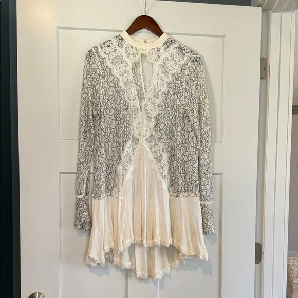 Free People White Lace Dress - Picture 2 of 10